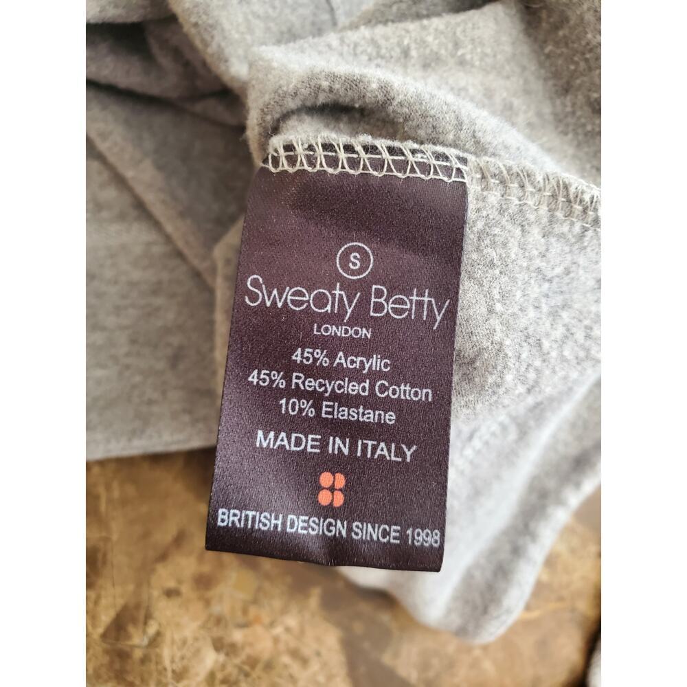 Sweaty Betty Velour Crop Hoodie Small - Picture 8 of 9